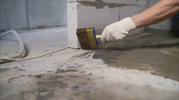 Crawl space vapor barrier installation in Converse, IN